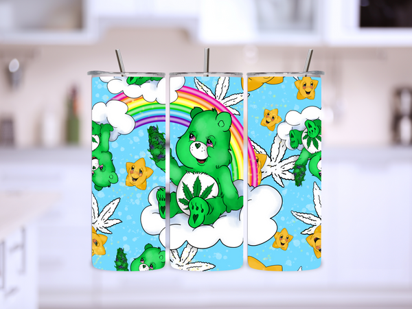 Misfit Bears - Who Cares Bear Tumbler