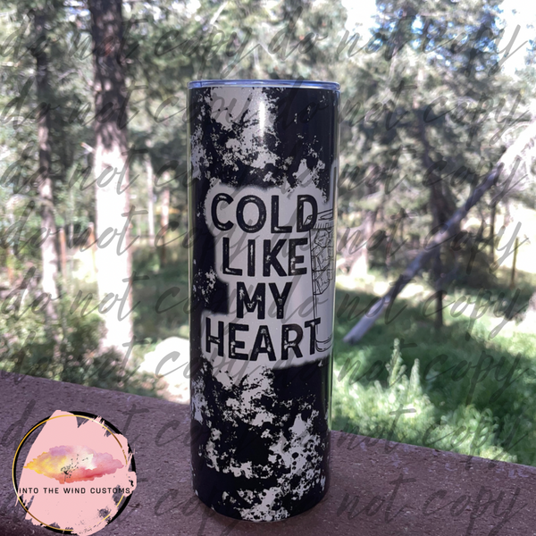 Cold Like My Heart UV/GLOW Tumbler