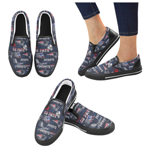 Women's Slip-on Canvas Shoes (Patriots)