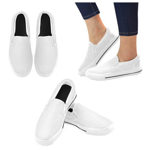 Women's Slip-on Canvas Shoes (Custom)