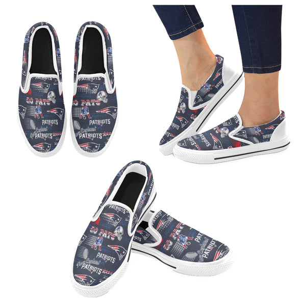 Women's Slip-on Canvas Shoes (Patriots)