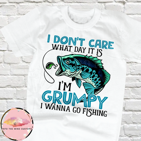 I'm Grumpy, I Wanna Go Fishing