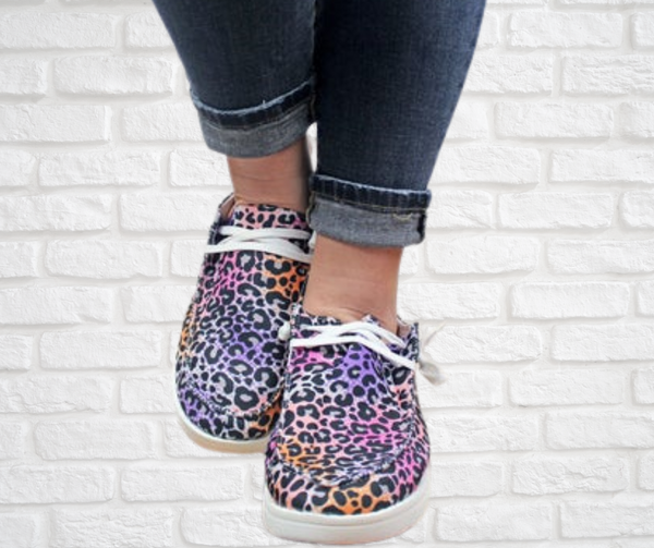 Leopard Lane Fashion Sneakers