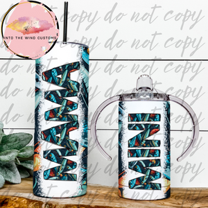 Mama & Mini "GROW WITH ME CUP" Tumbler Set (Fish)