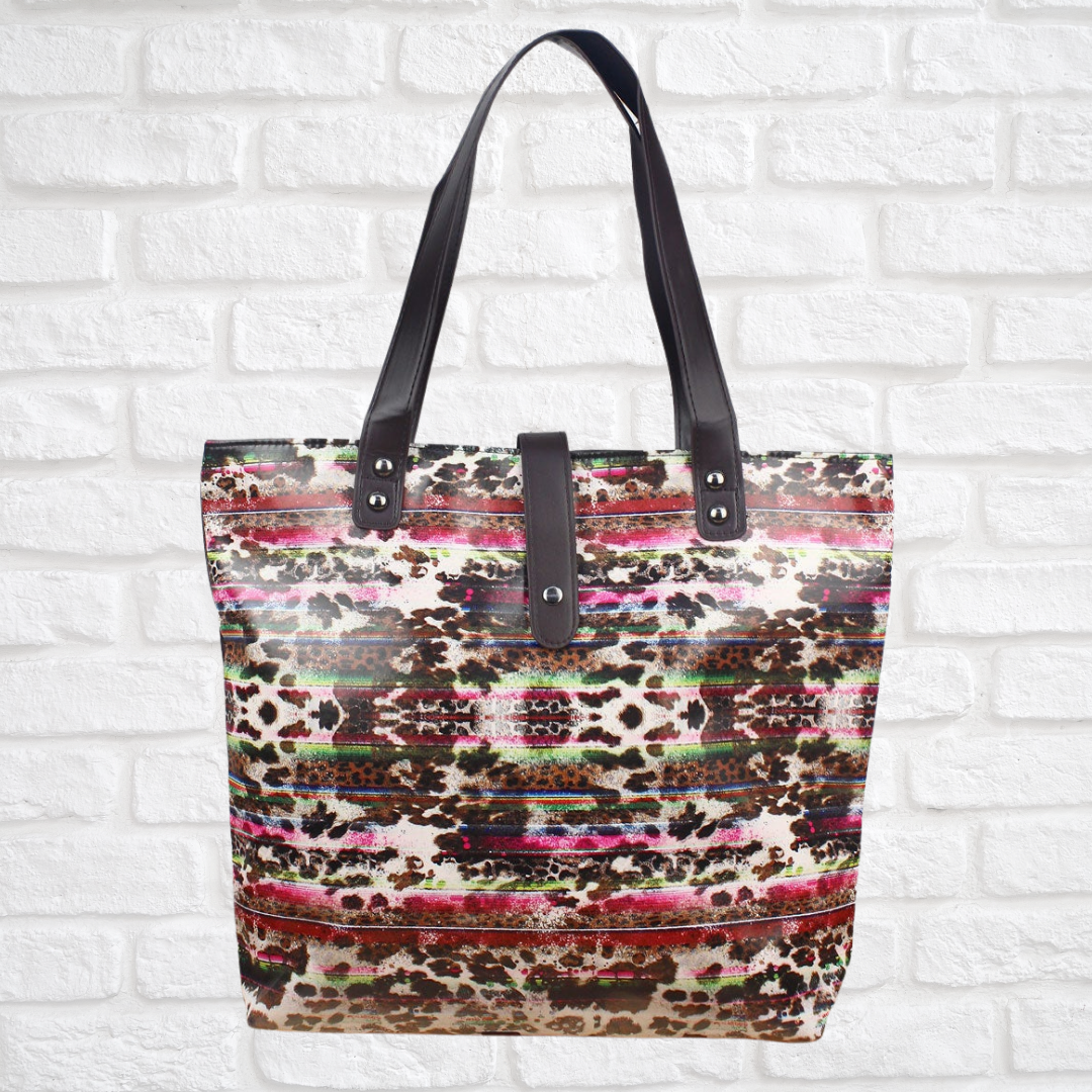 Wildcat Ranch Faux Leather Tote Bag