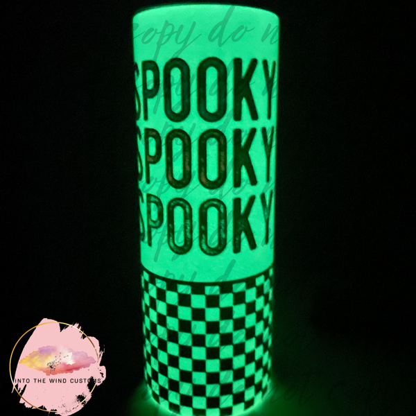 Spooky Glow In Dark Tumbler