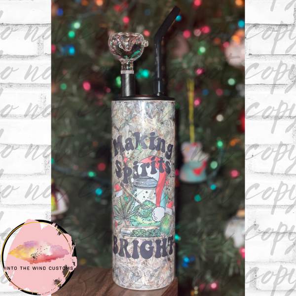 Making Spirits Bright (Cold Hit) Tumbler