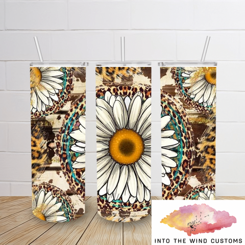 Western Daisy Tumbler