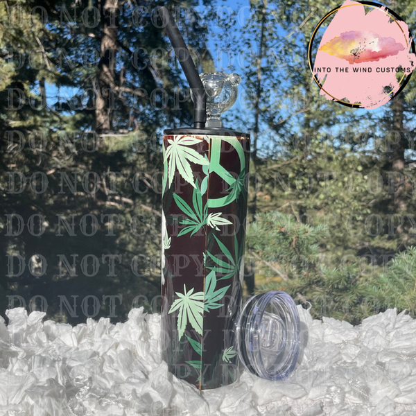 If We All Had A Bong, Weed All Get Along (Cold Hit) Tumbler