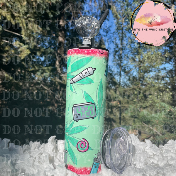 I'm High On Weed & Life But Mostly Life (Cold Hit) Tumbler