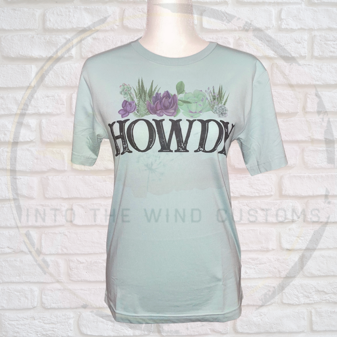 Howdy Succulent T-shirt