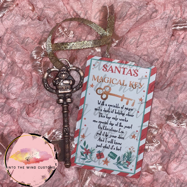 Personalized Santa Key