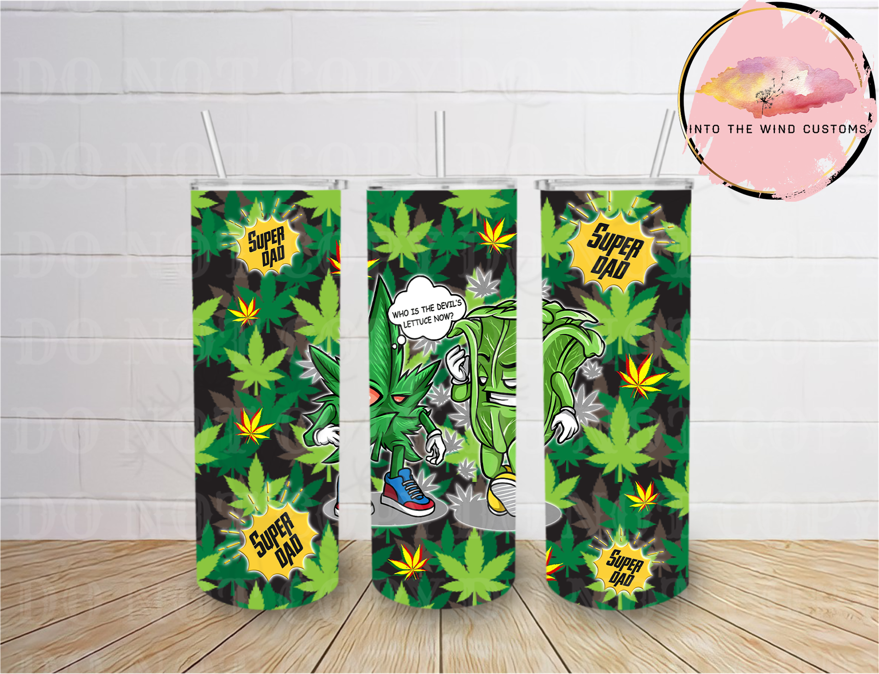 Super Dad Weed Tumbler